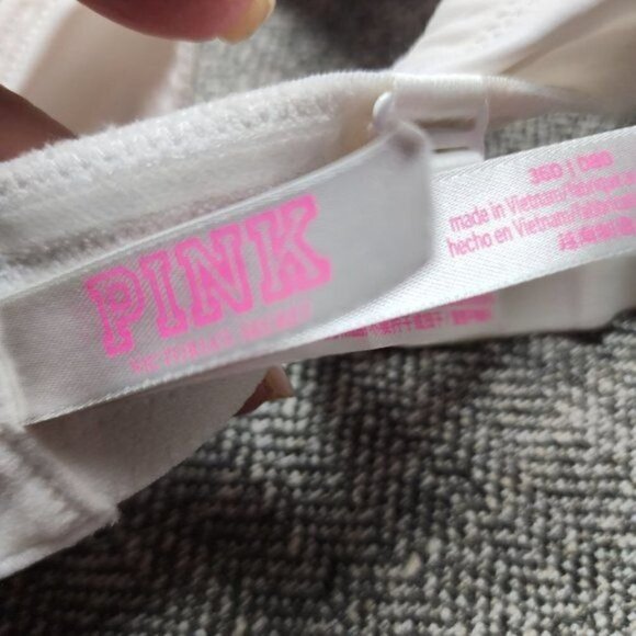 PINK Victoria's Secret Wear Everywhere Multi-Way Push Up Bra White 36D - Picture 9 of 12